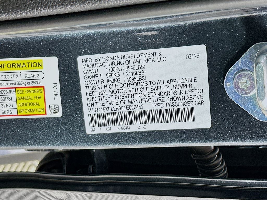 2026 Honda Civic Sport