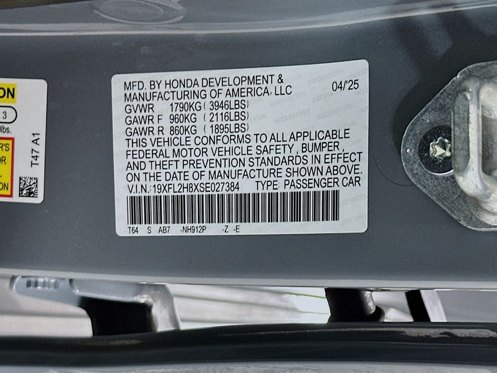 2025 Honda Civic Sport