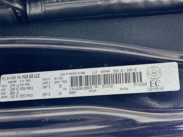 2017 Jeep Wrangler Unlimited Sahara