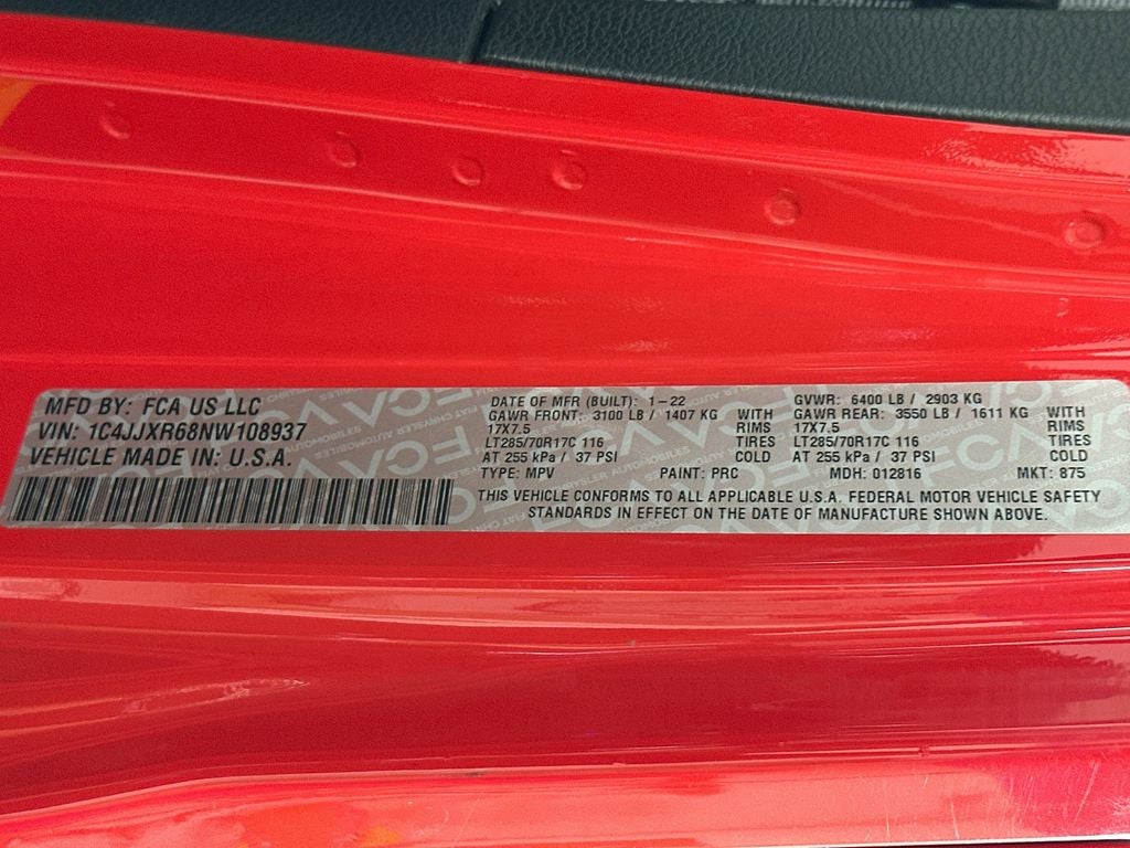 2022 Jeep Wrangler Unlimited Rubicon 4xe