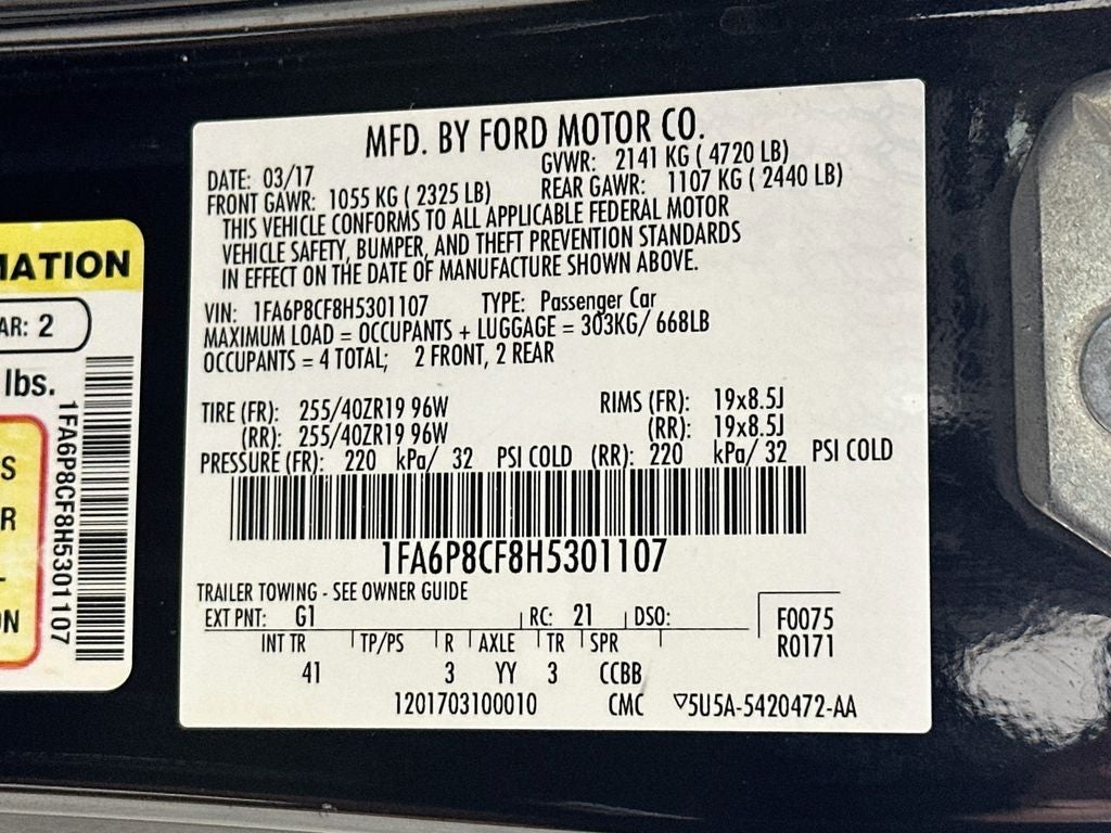 2017 Ford Mustang GT Premium