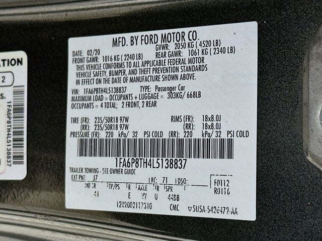 2020 Ford Mustang Base