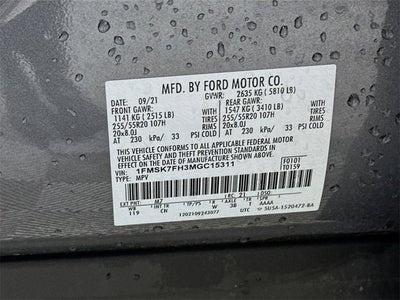 2021 Ford Explorer Limited