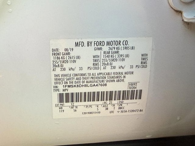 2020 Ford Explorer XLT