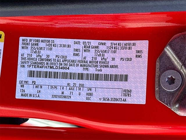 2021 Ford Ranger Base