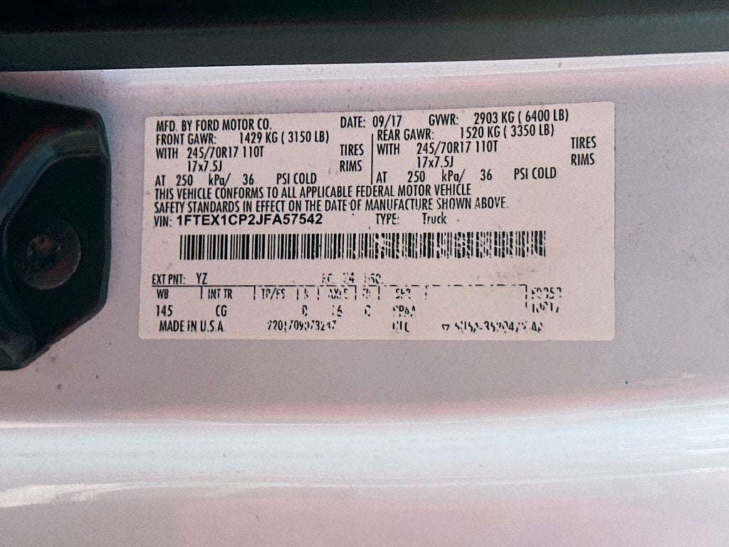 2018 Ford F-150 XL