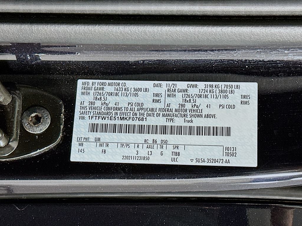 2021 Ford F-150 XLT