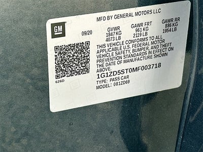 2021 Chevrolet Malibu LT