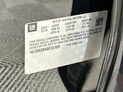 2016 Chevrolet Malibu Premier