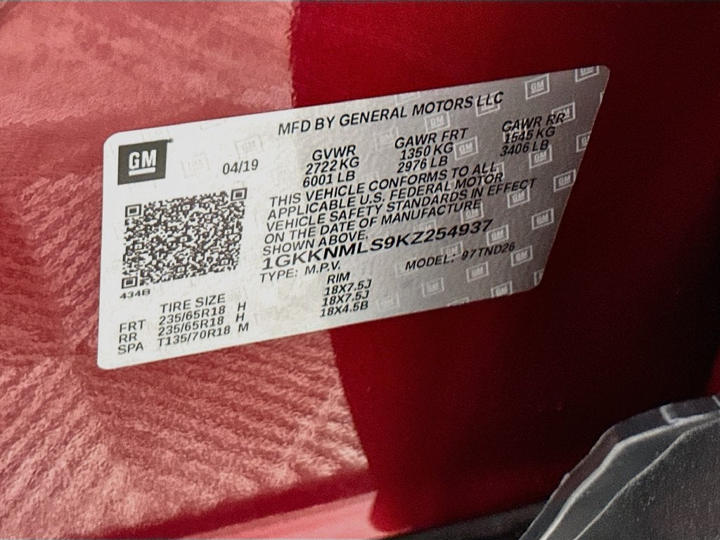 2019 GMC Acadia SLT-1