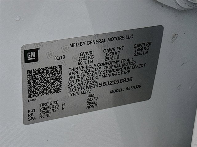 2018 Cadillac XT5 Premium Luxury FWD