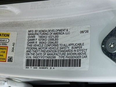 2026 Honda Accord LX