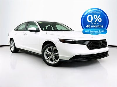 2025 Honda Accord Sedan LX