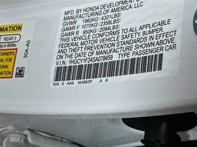 2025 Honda Accord Sedan LX