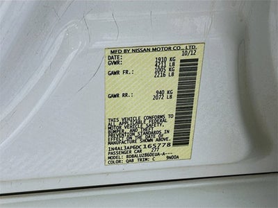 2013 Nissan Altima 2.5 SV