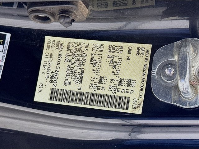 2019 Nissan Titan XD S