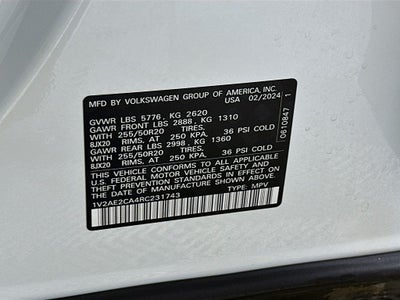 2024 Volkswagen Atlas Cross Sport 2.0T SEL R-Line