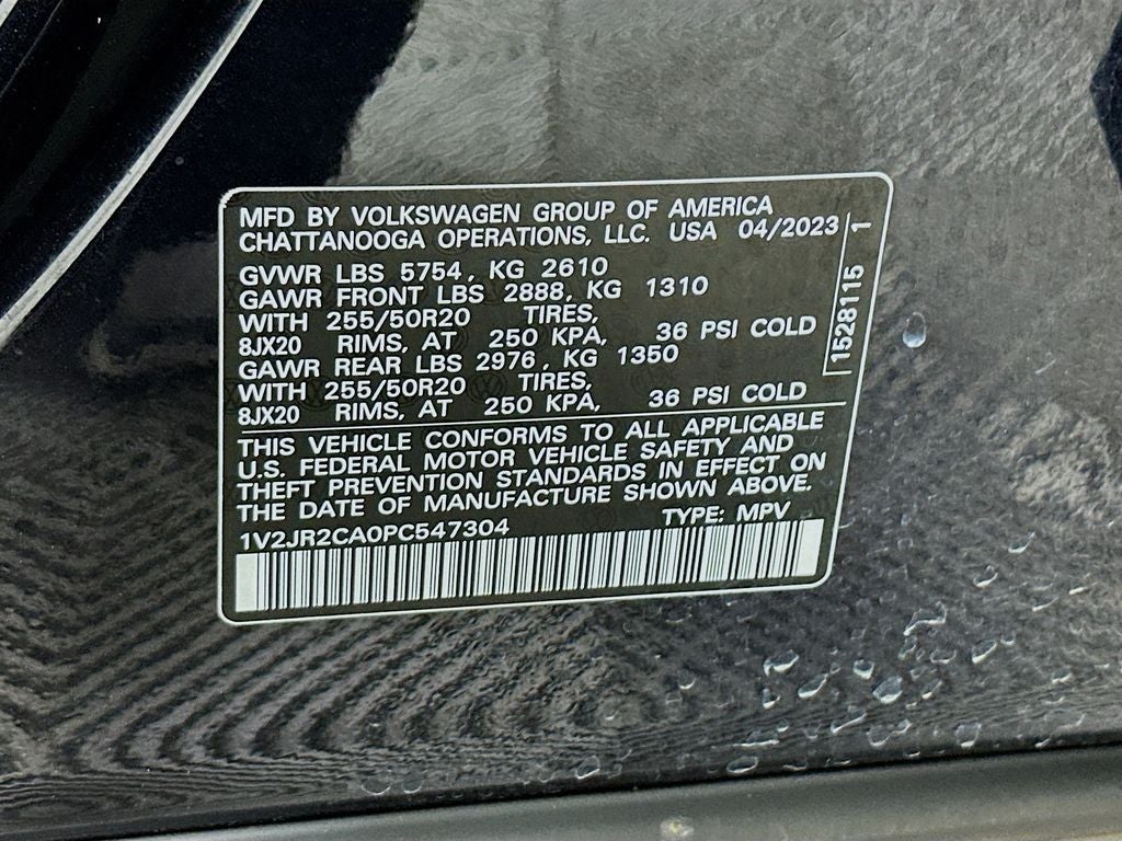 2023 Volkswagen Atlas 3.6L V6 SE w/Technology