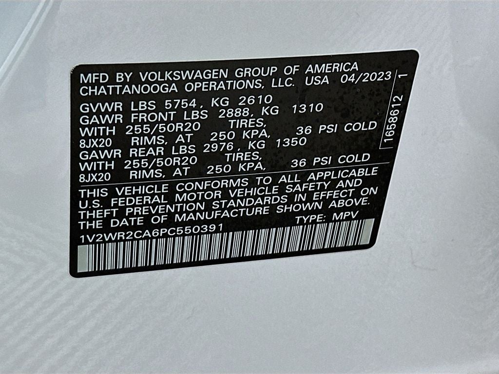 2023 Volkswagen Atlas 3.6L V6 SE w/Technology