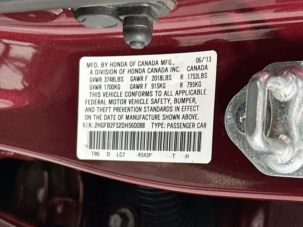 2013 Honda Civic LX