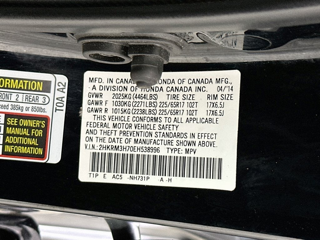 2014 Honda CR-V EX-L