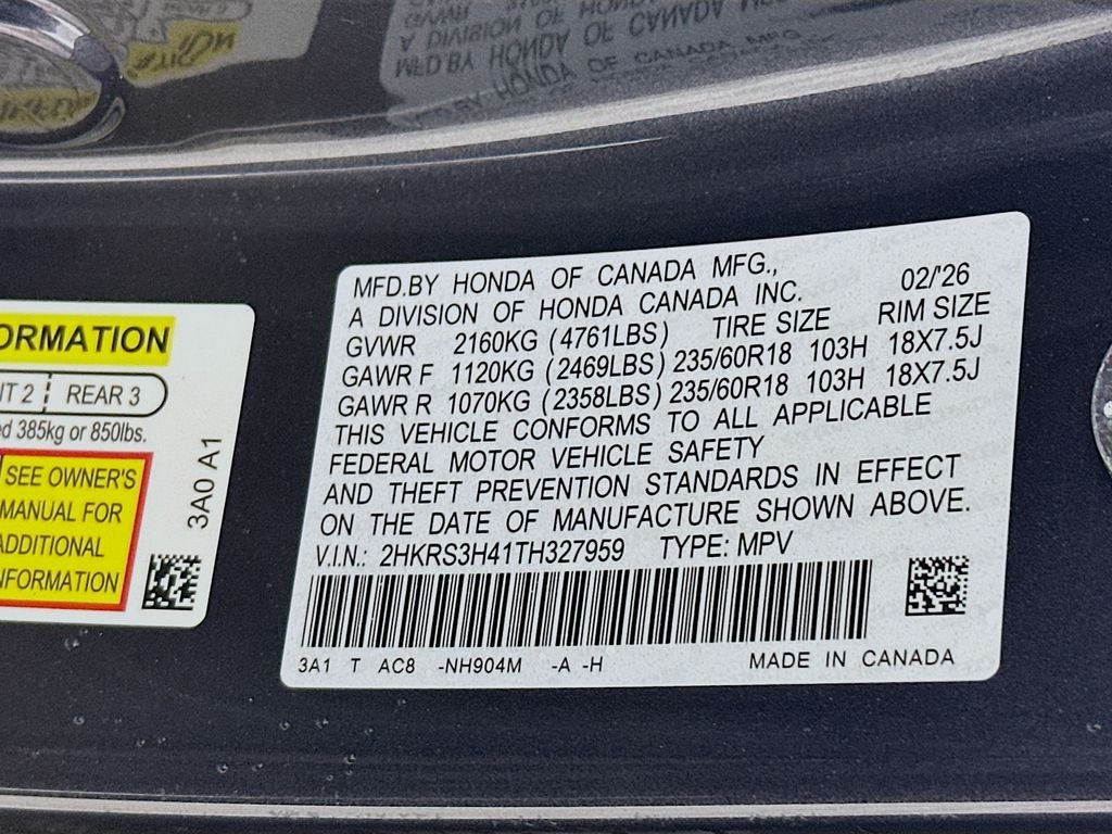 2026 Honda CR-V EX