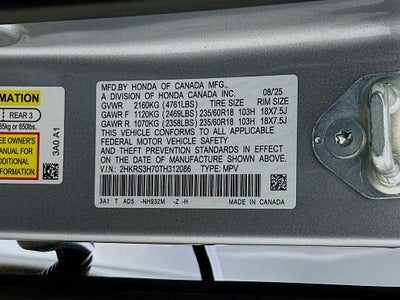 2026 Honda CR-V EX-L