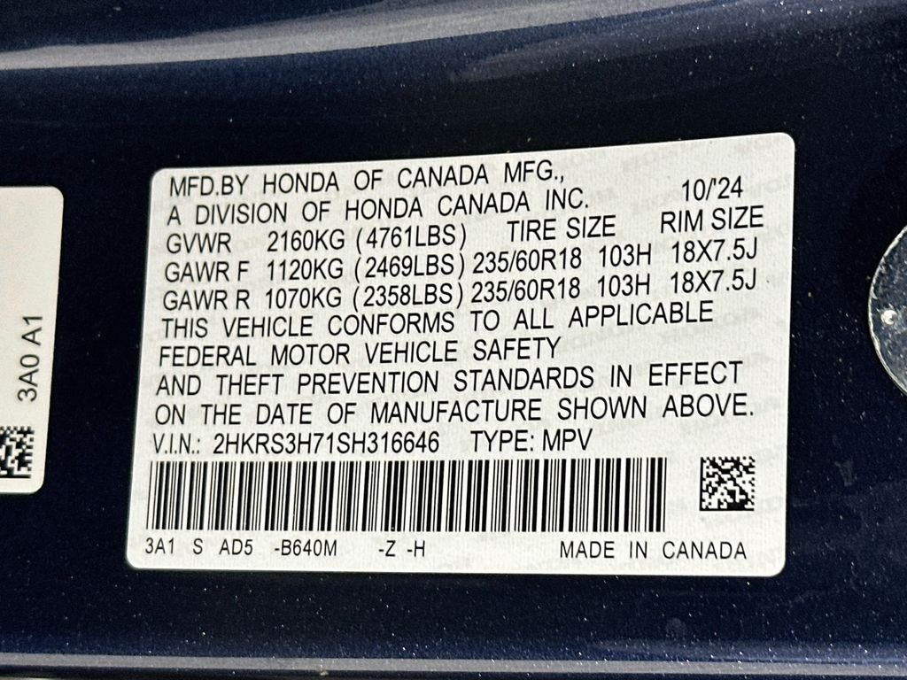 2025 Honda CR-V EX-L