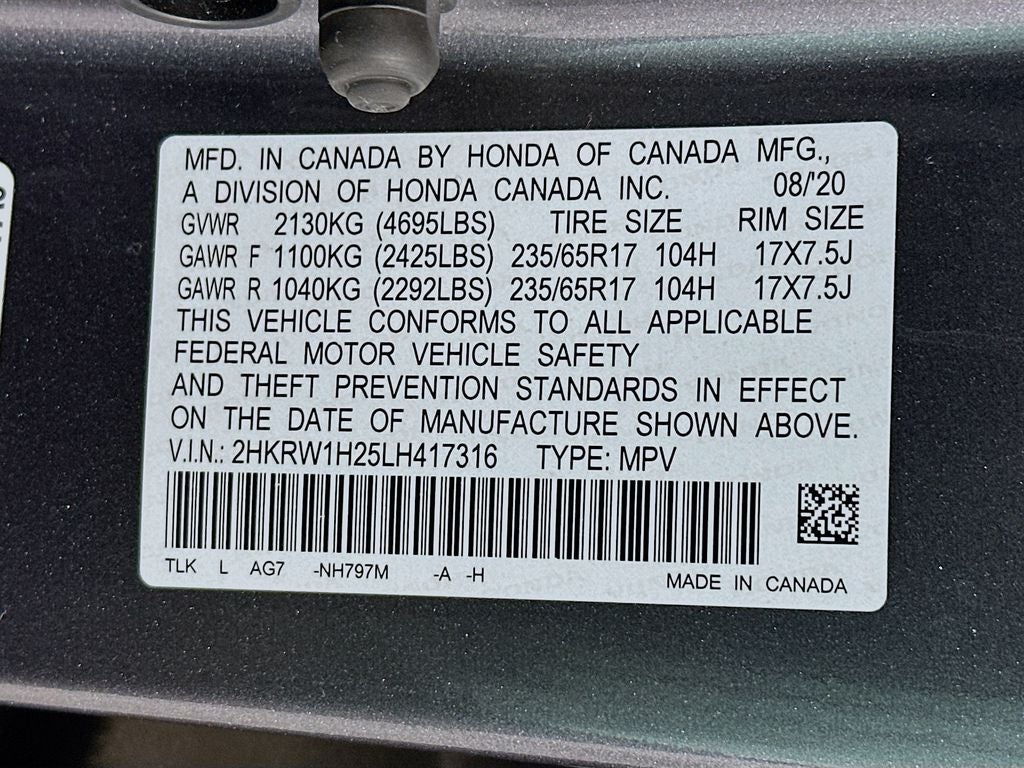 2020 Honda CR-V LX