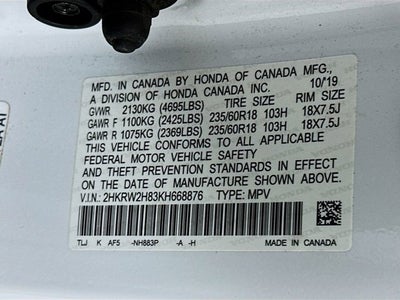 2019 Honda CR-V EX-L