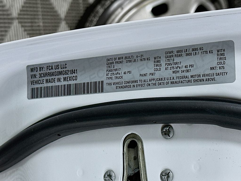 2021 RAM 1500 Classic Tradesman