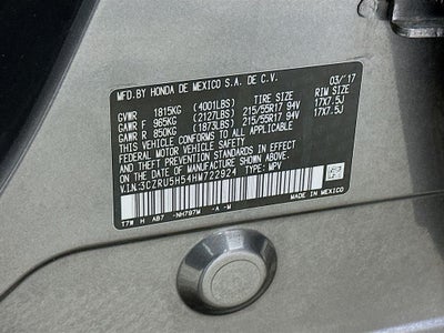 2017 Honda HR-V EX