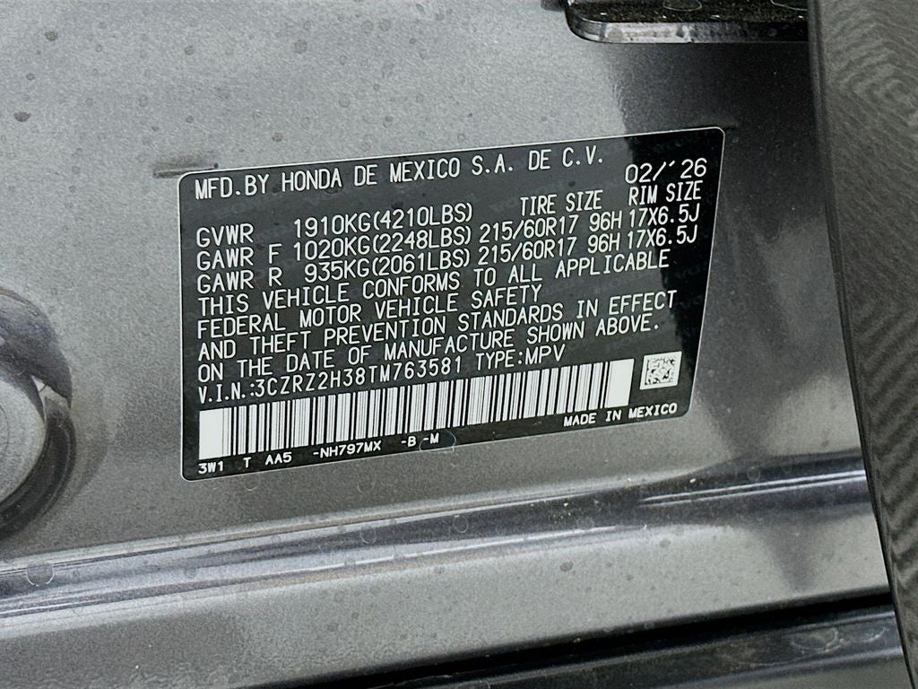 2026 Honda HR-V LX