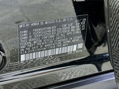 2025 Honda HR-V Sport