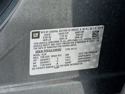 2018 GMC Terrain SLE