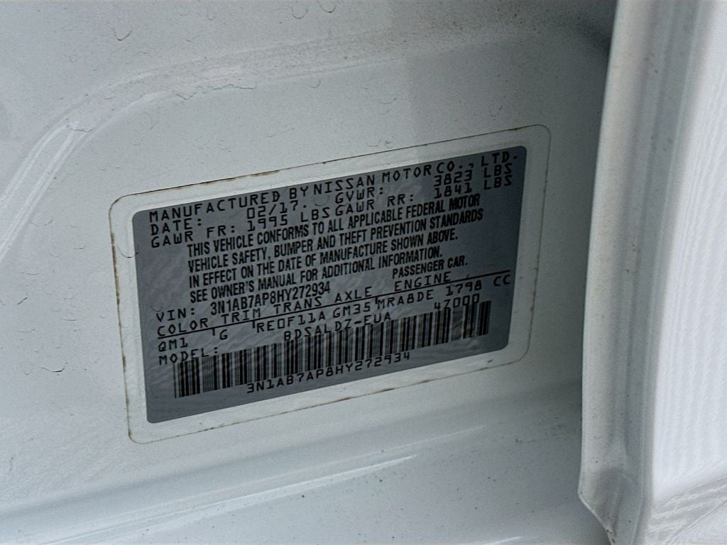 2017 Nissan Sentra SV