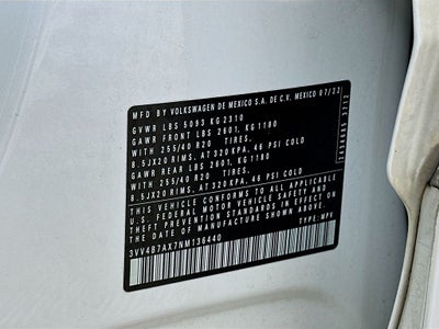 2022 Volkswagen Tiguan 2.0T SEL R-Line