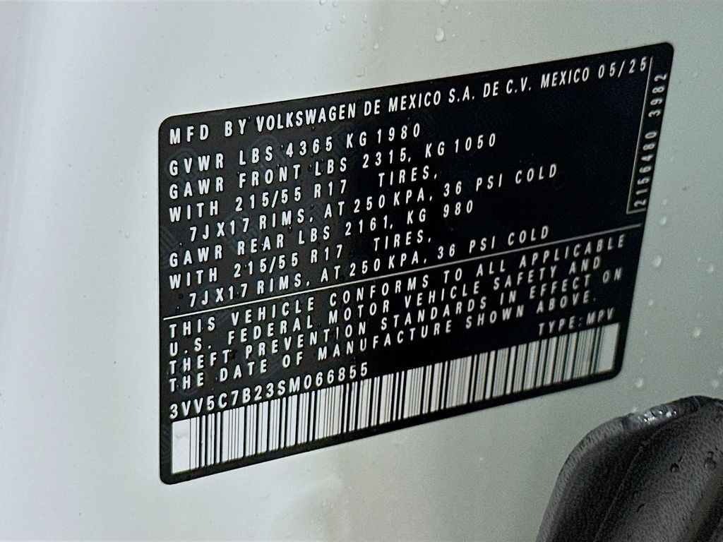 2025 Volkswagen Taos 1.5T S