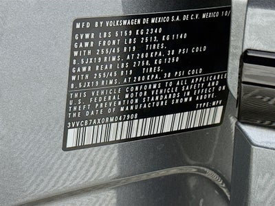 2024 Volkswagen Tiguan 2.0T SE R-Line Black