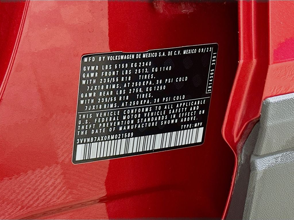 2024 Volkswagen Tiguan 2.0T SE