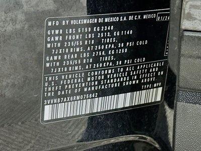 2024 Volkswagen Tiguan 2.0T SE