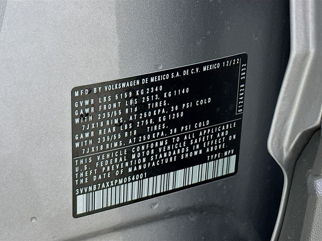 2023 Volkswagen Tiguan 2.0T SE