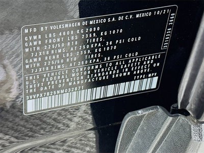 2022 Volkswagen Taos SE