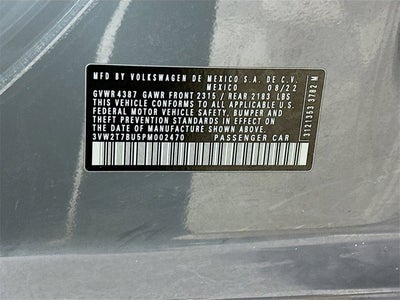 2023 Volkswagen Jetta GLI Autobahn