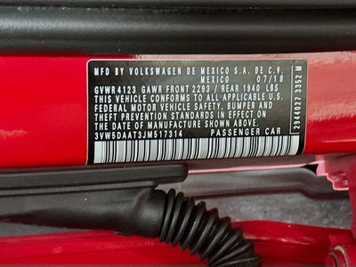 2018 Volkswagen Beetle 2.0T SE