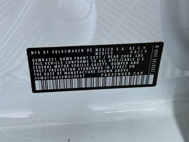 2019 Volkswagen Golf GTI SE