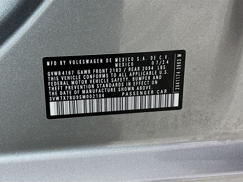 2025 Volkswagen Jetta 1.5T SE