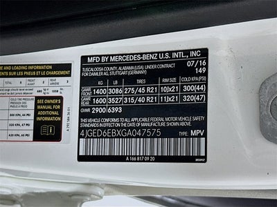 2016 Mercedes-Benz GLE GLE 450 AMG®