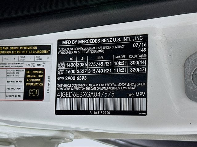 2016 Mercedes-Benz GLE GLE 450 AMG®