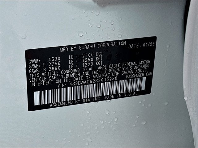 2025 Subaru Legacy Premium